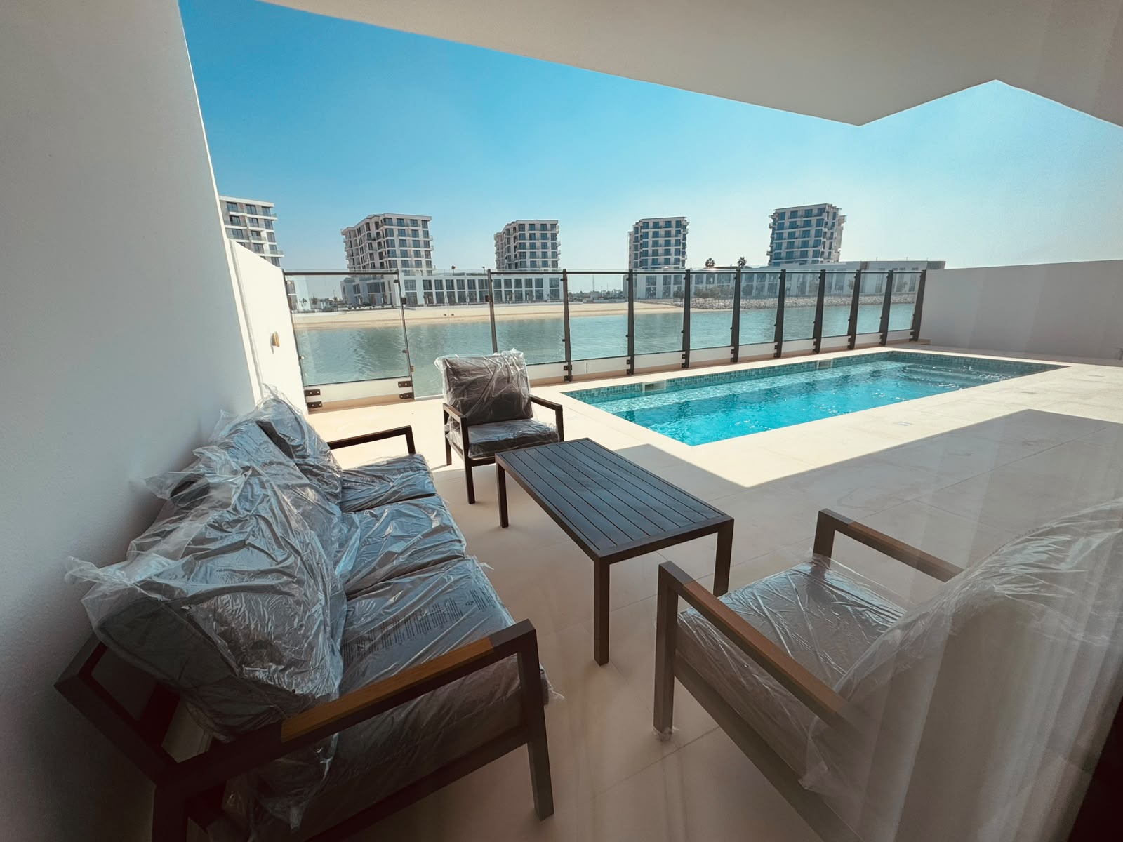 Luxury Furnished Villa with Direct Sea View – The Most Stunning Location in Sharjah