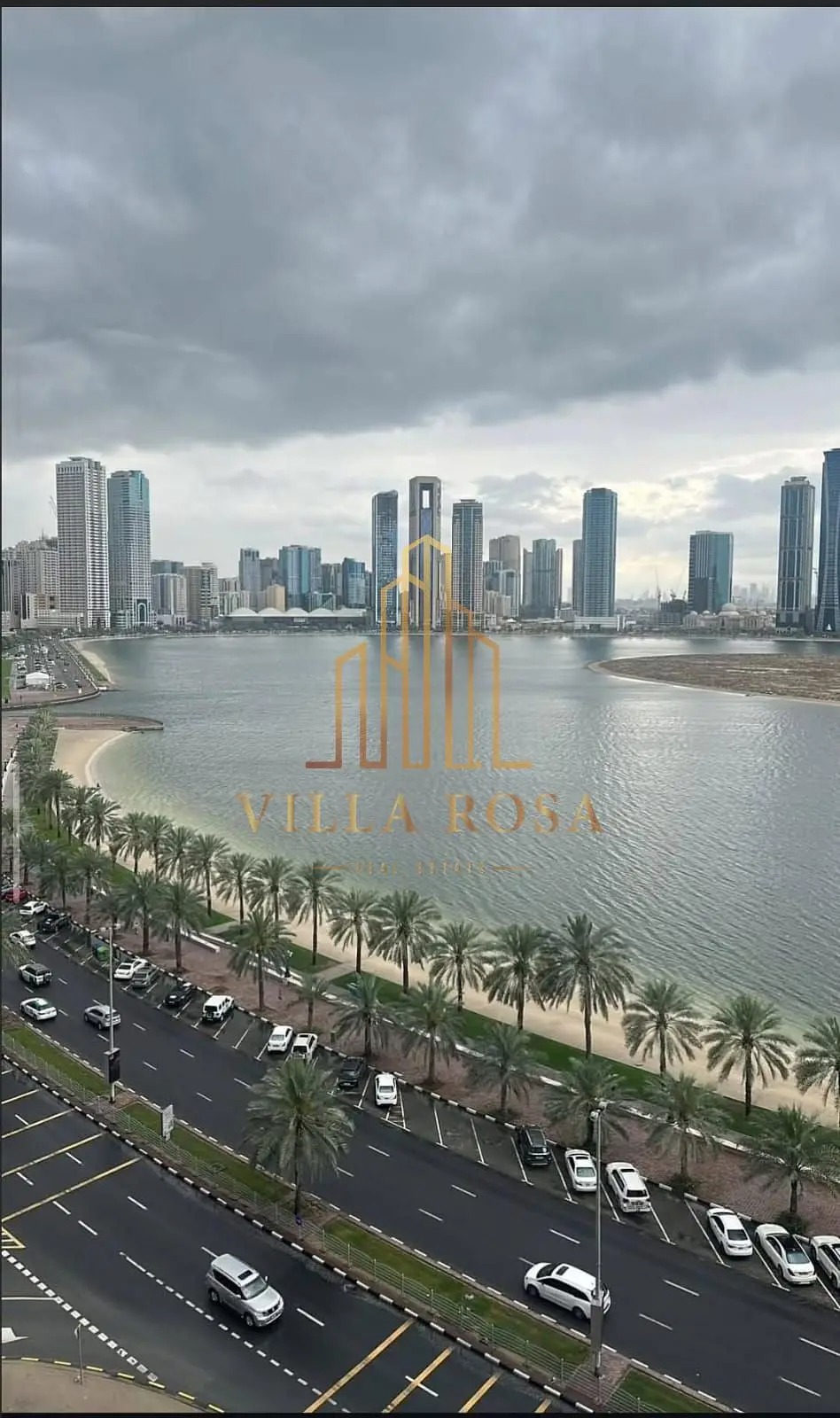 10% Down Payment 4-Year Installment Office Space for sale in Asas Tower, Al Khan Lagoon, Sharjah